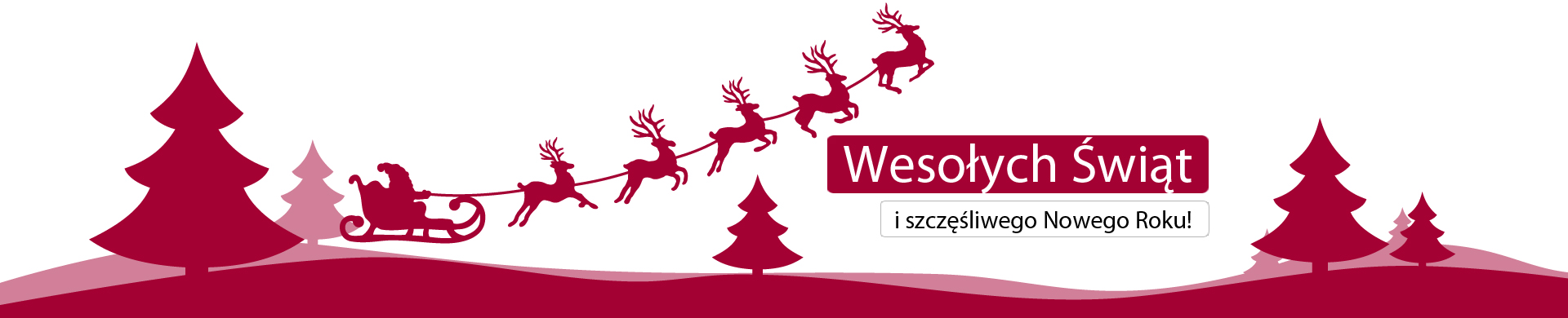 Wesołych Świąt i szczęśliwego Nowego Roku!
