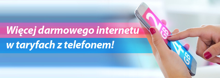 Wszystko bez limitów + 2,5 i 4 GB w taryfach NEW For Me