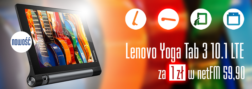 NOWOŚĆ Lenovo Yoga Tab 3 10.1 LTE