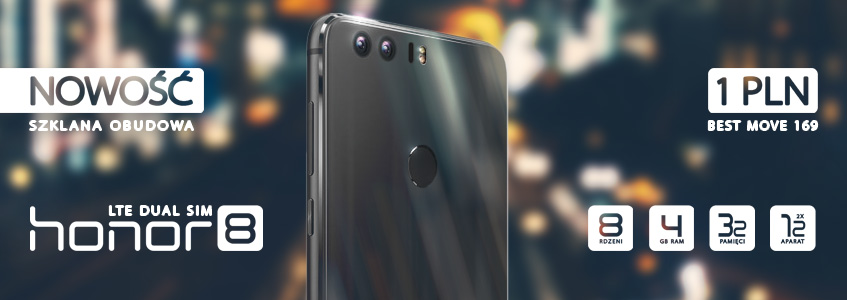 Najnowszy Honor 8 Dual SIM LTE w ofercie!