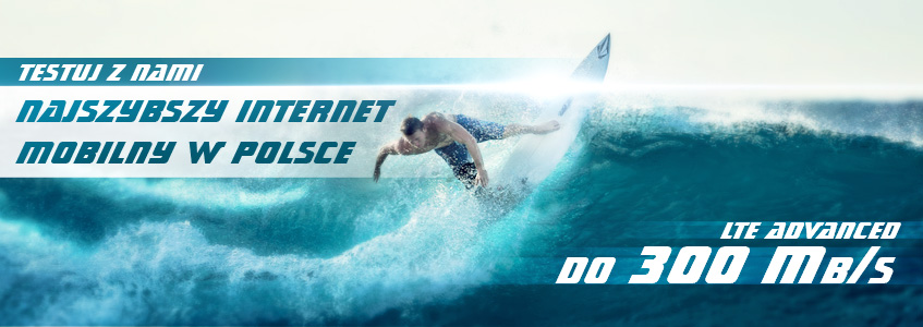 Testuj z nami NAJSZYBSZY INTERNET MOBILNY!