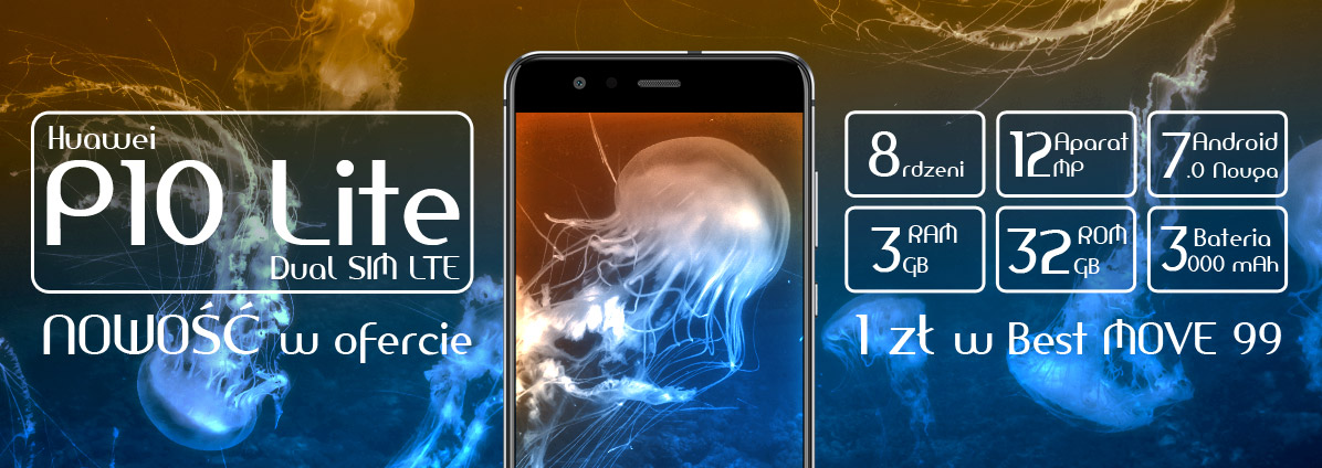 Najnowszy Huawei P10 Lite Dual SIM LTE w ofercie