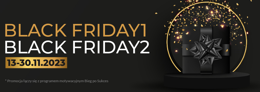 BLACK FRIDAY 2023 - PROMOCJA ZAKOŃCZONA