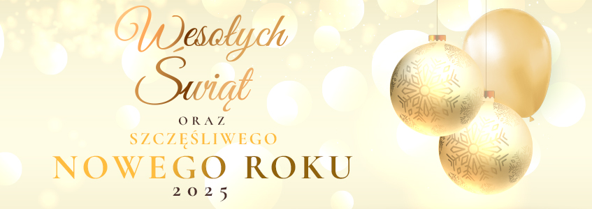 Wesołych Świąt i Szczęśliwego Nowego Roku!